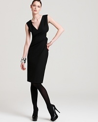 A plunging neckline and revealing cutouts inject this Rachel Roy dress with a dose of provocative edge. Tame the modern silhouette with chic tights for effortless sophistication. A plunging neckline and revealing cutouts inject this Rachel Roy dress with a dose of provocative edge. Tame the modern silhouette with chic tights for effortless sophistication.