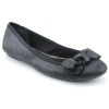 Alfani Amor Womens Size 8.5 Black Leather Flats Shoes