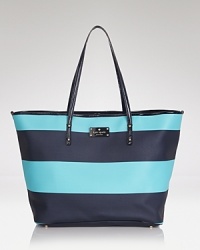 The solution to busy days and endless to do lists: graphic kate spade new york stripes over your shoulder. The solution to busy days and endless to do lists: graphic kate spade new york stripes over your shoulder.