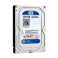 WD Blue 250 GB Desktop Hard Drive: 3.5 Inch, 7200 RPM, SATA III, 16 MB Cache - WD2500AAKX WD Blue 250 GB Desktop Hard Drive: 3.5 Inch, 7200 RPM, SATA III, 16 MB Cache - WD2500AAKX