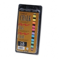 Quartet Omega Chalk, 0.44 Inch Diameter, Multi-Colored, 12 Sticks per Pack (305003) Quartet Omega Chalk, 0.44 Inch Diameter, Multi-Colored, 12 Sticks per Pack (305003)