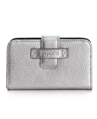 Stay connected in style with this luxe Italian leather case from Bodhi. Discretely stashes your iPhone and features rotating holder inside, so you can talk, text and access your apps from any angle. Compatible with iPhone 4 and 4S. Stay connected in style with this luxe Italian leather case from Bodhi. Discretely stashes your iPhone and features rotating holder inside, so you can talk, text and access your apps from any angle. Compatible with iPhone 4 and 4S.