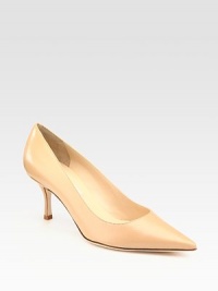 From the 24:7 collection. These smooth leather, point-toe classics belong in every wardrobe. Self-covered heel, 2¾ Kid leather upper Point toe Leather lining and sole Made in ItalyOUR FIT MODEL RECOMMENDS ordering true size. From the 24:7 collection. These smooth leather, point-toe classics belong in every wardrobe. Self-covered heel, 2¾ Kid leather upper Point toe Leather lining and sole Made in ItalyOUR FIT MODEL RECOMMENDS ordering true size.