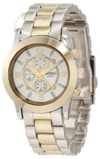 XOXO Women's XO5556 Two-Tone Bracelet Analog Watch XOXO Women's XO5556 Two-Tone Bracelet Analog Watch