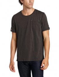 Calvin Klein Sportswear Men's Utilitarian Short Sleeve Crew Neck Plaited Faux Heather Jersey