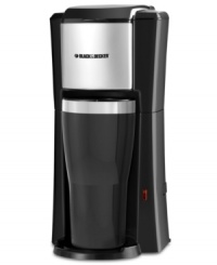Pop in a pod or pour in some loose coffee-this coffee maker does it all with a versatility that will set your day on the bright track. Including a 16-ounce travel mug, this countertop coffee enthusiast makes it easy to brew & go. 2-year warranty. Model CM618. Pop in a pod or pour in some loose coffee-this coffee maker does it all with a versatility that will set your day on the bright track. Including a 16-ounce travel mug, this countertop coffee enthusiast makes it easy to brew & go. 2-year warranty. Model CM618.