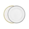 Haviland Plumes Platinum Round Deep Platter 12.4 in