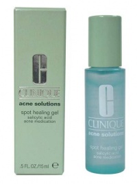 Clinique Acne Solutions Spot Healing Gel Salicylic Acid Acne Medication 0.5 fl oz Clinique Acne Solutions Spot Healing Gel Salicylic Acid Acne Medication 0.5 fl oz