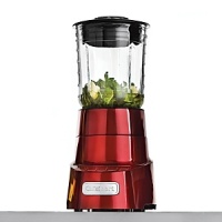 Loaded with features and power, this is the blender serious cooks have been waiting for. The patented ultra-sharp stainless steel blade and four speeds let you do it all - mince delicate herbs, whip up smoothies or chop ice for a crowd. With a sturdy die-cast base and electronic touchpad controls for easy, sturdy and quiet operation. Manufacturer's limited 3-year warranty. Loaded with features and power, this is the blender serious cooks have been waiting for. The patented ultra-sharp stainless steel blade and four speeds let you do it all - mince delicate herbs, whip up smoothies or chop ice for a crowd. With a sturdy die-cast base and electronic touchpad controls for easy, sturdy and quiet operation. Manufacturer's limited 3-year warranty.