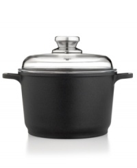 A friend of the family! A generously sized piece perfect for soups, stews, casseroles and more features three layers of ferno ceramic coating that introduces nonstick and eco-friendly excellence into your space. Works on every stovetop, including induction. 5-year warranty. A friend of the family! A generously sized piece perfect for soups, stews, casseroles and more features three layers of ferno ceramic coating that introduces nonstick and eco-friendly excellence into your space. Works on every stovetop, including induction. 5-year warranty.