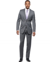 Make a power move. This sharkskin suit from Donald Trump shows you always mean business. Make a power move. This sharkskin suit from Donald Trump shows you always mean business.