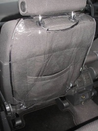 Auto Seat Back Protector - 2 Pack By Zone Tech Auto Seat Back Protector - 2 Pack By Zone Tech