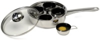 Excelsteel 18/10 Stainless 4 Non Stick Egg Poacher Excelsteel 18/10 Stainless 4 Non Stick Egg Poacher