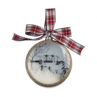 Juliska Country Estate Holiday Ornament Flint Juliska Country Estate Holiday Ornament Flint