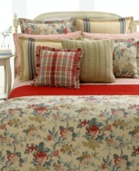 A classic tattersall check in cherry red makes a bold statement on pure, 200-thread count cotton. (Clearance) A classic tattersall check in cherry red makes a bold statement on pure, 200-thread count cotton. (Clearance)