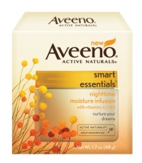 Aveeno Smart Essentials Nighttime Moisture Infusion, 1.7 Ounce Aveeno Smart Essentials Nighttime Moisture Infusion, 1.7 Ounce