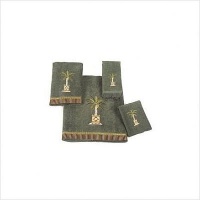 Avanti Banana Palm Bath Towel, Peridot Avanti Banana Palm Bath Towel, Peridot