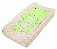 Summer Infant Plush Pals Changing Pad Cover, Tan/Green (Frog) Summer Infant Plush Pals Changing Pad Cover, Tan/Green (Frog)