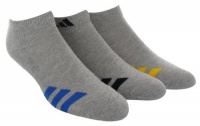 adidas Youth Striped 3-Pk Low Cut Sock adidas Youth Striped 3-Pk Low Cut Sock