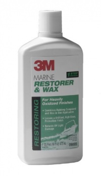 3M Marine Restorer and Wax (16.9 fl-Ounce) 3M Marine Restorer and Wax (16.9 fl-Ounce)