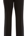 Michael Kors Black Wellesley Low Rise Straight Leg Ankle Pant 2