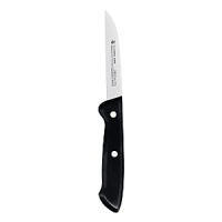Versatile and durable, this vegetable knife retains its sharpness over time and features riveted handles. Versatile and durable, this vegetable knife retains its sharpness over time and features riveted handles.