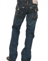 Men's True Religion Ricky Super T Straight Leg Jean in Vigilante