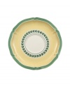 Comprised of four distinctive designs, Villeroy & Boch's French Garden is more than a dinnerware and dishes pattern – it's a chance for you to express your personal taste. This breakfast saucer is beautifully designed to mix and match with any French Garden pattern you choose.