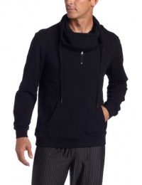 American Essentials Men's French Terry Half-Zip Cowl Neck Pullover American Essentials Men's French Terry Half-Zip Cowl Neck Pullover