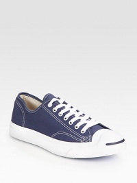 The classic lace-up style in soft canvas is sunwashed for a broken-in look. Padded insole Rubber sole Imported The classic lace-up style in soft canvas is sunwashed for a broken-in look. Padded insole Rubber sole Imported