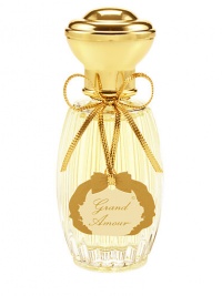 A bouquet of white flowers on a bed of amber accords: white lily, narcissus, hyacinth blended with amber, vanilla and myrrh, Turkish Rose, jamsmine from Grasse. All these notes are rounded of mimosa from the Indies. 3.4 oz. A bouquet of white flowers on a bed of amber accords: white lily, narcissus, hyacinth blended with amber, vanilla and myrrh, Turkish Rose, jamsmine from Grasse. All these notes are rounded of mimosa from the Indies. 3.4 oz.