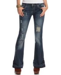 Destroyed with a rocker flair, Do Denim's low rise jeans are trend-forward. Pair with sky-high mules or boots for a laid-back, sexy look. Destroyed with a rocker flair, Do Denim's low rise jeans are trend-forward. Pair with sky-high mules or boots for a laid-back, sexy look.