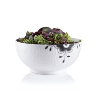 Royal Copenhagen Black Fluted Mega Large Serving Bowl Royal Copenhagen Black Fluted Mega Large Serving Bowl