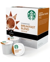 Cafe taste, homemade comfort. Sit back and sip on Starbucks' trademark flavor right in the comfort of your home with this clean, bright and light-bodied medium roast. The perfect addition to your morning, the breakfast blend bursts with fresh gourmet goodness. Cafe taste, homemade comfort. Sit back and sip on Starbucks' trademark flavor right in the comfort of your home with this clean, bright and light-bodied medium roast. The perfect addition to your morning, the breakfast blend bursts with fresh gourmet goodness.