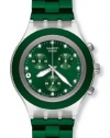 Swatch Irony Diaphane Chrono Full Blooded Green Watch SVCK4043AG