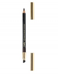Updated with a new formula, with highly pigmented colour for a deep impact and long-lasting finish. The texture glides onto the skin effortlessly, and Jojoba Oil makes the finish on the skin smooth and comfortable. A wax adhesive acts as a fixing agent to reinforce the intensity of the pigment for hours. With its blending tip and soft, silky texture, the pencil allows you to achieve multiple effects: from precise lines to blurred shadow, or a kohl effect. Updated with a new formula, with highly pigmented colour for a deep impact and long-lasting finish. The texture glides onto the skin effortlessly, and Jojoba Oil makes the finish on the skin smooth and comfortable. A wax adhesive acts as a fixing agent to reinforce the intensity of the pigment for hours. With its blending tip and soft, silky texture, the pencil allows you to achieve multiple effects: from precise lines to blurred shadow, or a kohl effect.