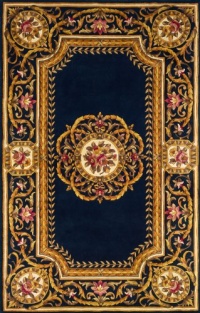Harmony Collection HARMOHA-12BLU790R Round Area Rug, 7-Feet 9-Inch by 7-Feet 9-Inch Harmony Collection HARMOHA-12BLU790R Round Area Rug, 7-Feet 9-Inch by 7-Feet 9-Inch