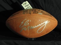 Autographed Eli Manning Football - Legend! Holo - Steiner Sports Certified - Autographed Footballs