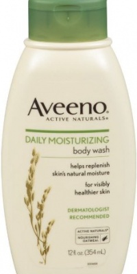 Aveeno Daily Moisturizing Body Wash, 12 Ounce (Pack of 2)