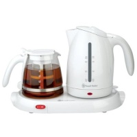 Russell Hobbs RHTT9W 1.7-Liter Electric Kettle with Keep Warm Tea Tray and 1-1/2-Liter Glass Tea Pot Russell Hobbs RHTT9W 1.7-Liter Electric Kettle with Keep Warm Tea Tray and 1-1/2-Liter Glass Tea Pot