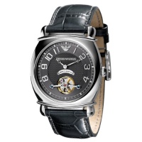 Emporio Armani Meccanico Automatic Black Men's Watch AR4635 Emporio Armani Meccanico Automatic Black Men's Watch AR4635