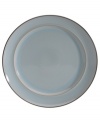 Handsome and understated, the Sienna gourmet plate features a glazed blue tint and mocha trim for smart-casual style at breakfast, lunch and dinner.