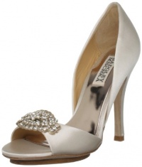 Badgley Mischka Women's Gia Open-Toe Pump