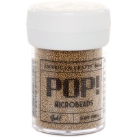 American Crafts Microbeads, Gold American Crafts Microbeads, Gold