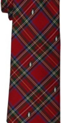 Tommy Hilfiger Men's Royal Stewart Penguin Tie Tommy Hilfiger Men's Royal Stewart Penguin Tie