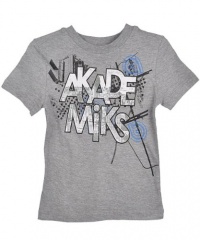 Akademiks Cutup T-Shirt (Sizes 4 - 7) - heather gray, 4 Akademiks Cutup T-Shirt (Sizes 4 - 7) - heather gray, 4