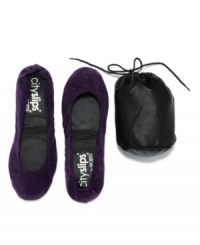 Urban it girls would agree, these comfy corduroy slippers from Cityslips are the ultimate at-home accessory. And the companion travel-ready pouch lets you stash them in an overnight bag without a worry. Urban it girls would agree, these comfy corduroy slippers from Cityslips are the ultimate at-home accessory. And the companion travel-ready pouch lets you stash them in an overnight bag without a worry.