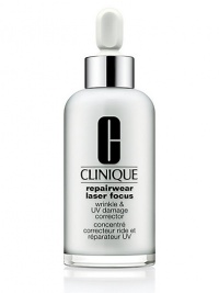 A decade of research creates 3 serums in 1. By battling sun, stress and pollution, this advanced formula helps forgive the appearance of the past and supports your skin's future. Give your skin a second chance with only 3 drops twice a day. Made in USA. 3.4 oz. A decade of research creates 3 serums in 1. By battling sun, stress and pollution, this advanced formula helps forgive the appearance of the past and supports your skin's future. Give your skin a second chance with only 3 drops twice a day. Made in USA. 3.4 oz.