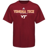 adidas Virginia Tech Hokies Maroon True Basic T-shirt adidas Virginia Tech Hokies Maroon True Basic T-shirt