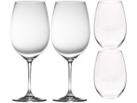Riedel Vinum XL 4-Piece Cabernet and O Viognier Glass Set Riedel Vinum XL 4-Piece Cabernet and O Viognier Glass Set